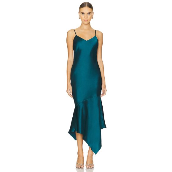 Steve Madden Midnight Teal Lucille Dress size Small - Picture 1 of 10